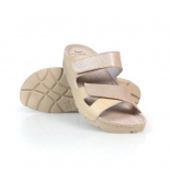 Batz EMILIA beige-gold papucs Batz EMILIA beige-gold papucs