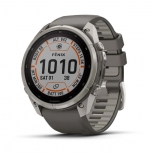 fenix 9 Pro inReach 51 mm SOLAR MIP Titanium kavicsszürke szilikon szíjjal fenix 9 Pro inReach 51 mm SOLAR MIP Titanium kavicsszürke szilikon szíjjal