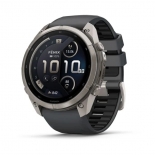 fenix 9 Pro inReach 51mm AMOLED Titanium grafitsz�rke szilikon sz�jjal